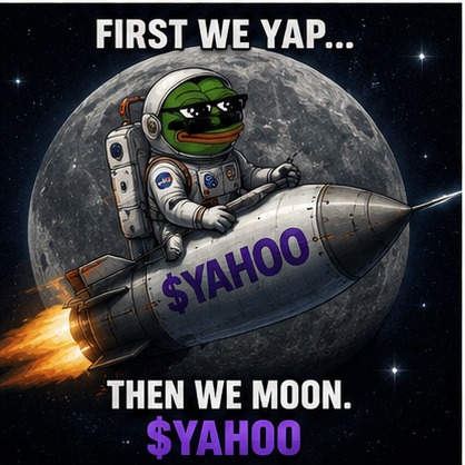 First we yap, then we moon — $YAHOO